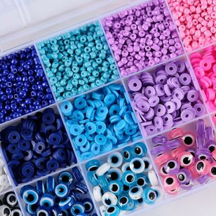 Crafters Choice Evil Eyes, Heishi, and Seed Beads Kit Assorted