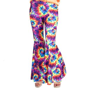 Amscan Womens Rainbow Tie Dye Flares Multicoloured