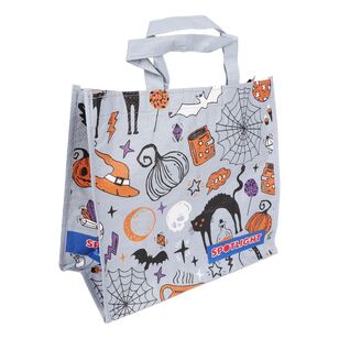 Spotlight Halloween Icons Shopping Bag Grey S