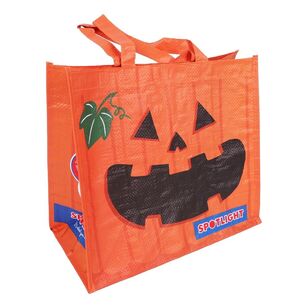 Spotlight Halloween Pumpkin Shopping Bag Orange S