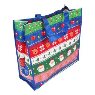 Jolly & Joy Christmas Jumper Shopping Bag Multicoloured Large