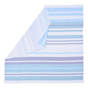 KOO Elite Boca Square Beach Towel Blue