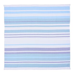 KOO Elite Boca Square Beach Towel Blue 150 x 150 cm