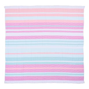 KOO Elite Boca Square Beach Towel Coral