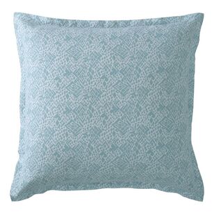 Logan & Mason Kimba European Pillowcase Light Blue European