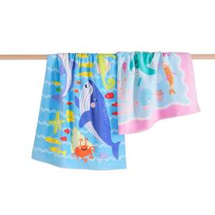 KOO Kids Beach Towels Pink 60 x 120 cm