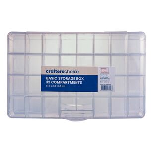 Crafters Choice 32 Compartment Basic Storage Box Assorted