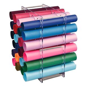 Francheville Acrylic Vinyl Holder 24 Rolls Assorted