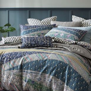 Logan & Mason Rumi Quilt Cover Set Multicoloured