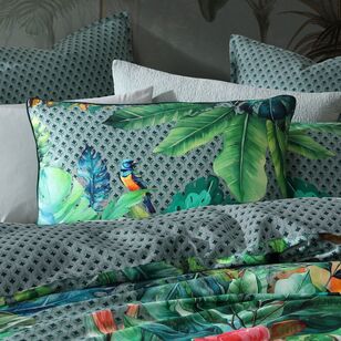 Logan & Mason Calypso Rainforest Quilt Cover Set Green