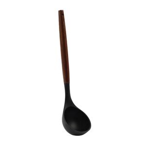 Culinary Co By Manu Silicone Ladle Black