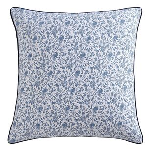 Logan & Mason Kashmir European Pillowcase Mid Blue European