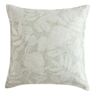 Logan & Mason Leeton European Pillowcase Eucalyptus European