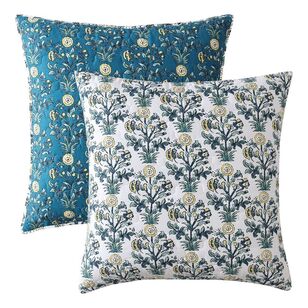 Logan & Mason Serendipity Pillowcase Sham Blue European