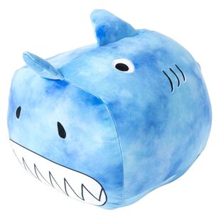 Kids House Squish Shark Cushion Blue