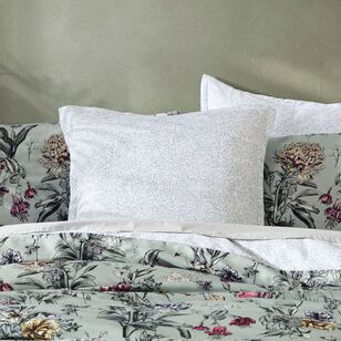 Logan & Mason Botanical Coast Quilt Cover Set Sage