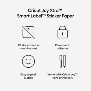 Cricut Joy Xtra Smart Label Writable Brown Paper Brown 9.5 in x 12 in