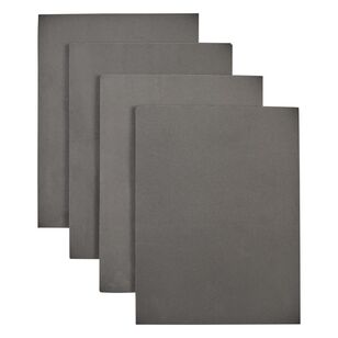 Crafters Choice 12 Pack Foam Sheets  Black