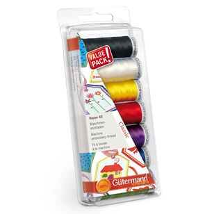 Gutermann Thread 7 Pack Multicoloured 200 m