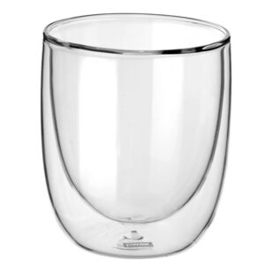Pyrex Double Wall Glass Set Clear 250 mL