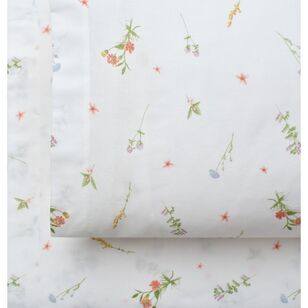 KOO Delila Washed Cotton Sheet Set Multicoloured