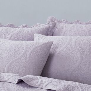 KOO Lola Quilted Coverlet Set Lilac 220 x 240 cm