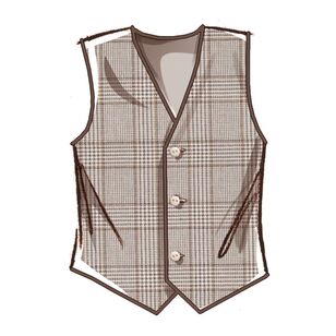 McCall's M8442 Misses' and Men's Lined Vests Pattern White XS - XL