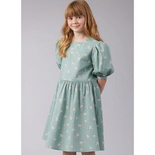 McCall's M8444 Children's and Girls' Dresses Pattern White