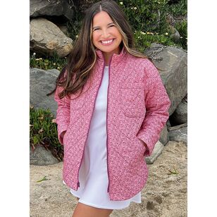 Know Me ME2057 Misses' Jacket with Optional Hood Pattern White