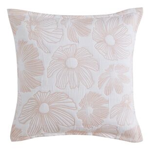 Platinum Poppi European Pillowcase Rose European