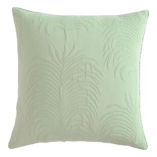 Platinum Tropicana European Pillowcase Sage European