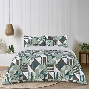 Emerald Hill Liam Printed Comforter Set Grey