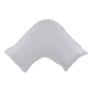 KOO 1000 Thread Count V Shape Pillowcases White