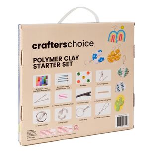 Crafters Choice Polymer Clay Starter Set Multicoloured