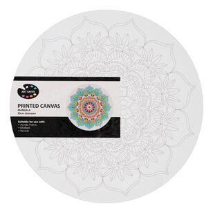 Art Saver Printed Canvas Mandala Multicoloured