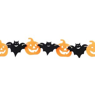 Halloween Spooky Mix Cut Out Trim Multicoloured 40 mm x 1 m