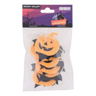 Halloween Spooky Mix Cut Out Trim Multicoloured 40 mm x 1 m