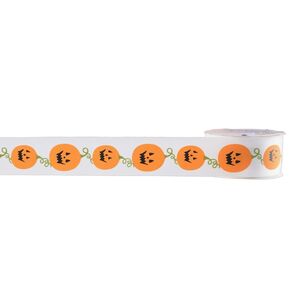 Halloween Jack O Lanterns 38 mm Ribbon Multicoloured 38 mm x 3 m