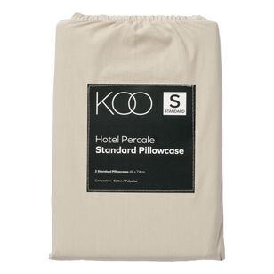 KOO Hotel Percale Sheet Set Silver