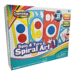 Creative Kids Spin & Turn Spiral Art Multicoloured