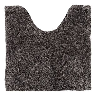 Brampton House Kaity 2 Piece Bath Mat Set Charcoal Bath Mat