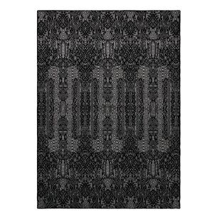 Luxury Living Opulence 1 New Zealand Wool & Viscose Rug Black 230 x 160 cm