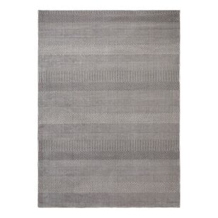 Luxury Living Opulence 2 New Zealand Wool & Viscose Rug Grey 160 x 230 cm
