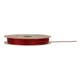 Jolly & Joy 1mm Christmas Cord Red 10 m