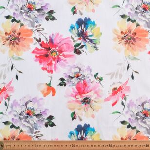 Delilah 112 cm Cotton Slub Fabric Multicoloured 112 cm