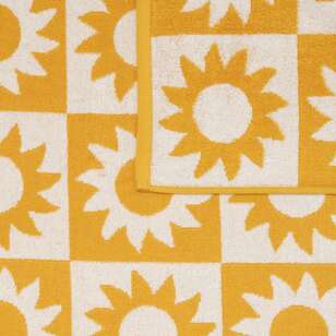 KOO Blaze Sun 550GSM Towel Collection Yellow