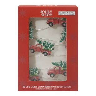 Jolly & Joy LED Christmas Tree Truck Chain String Lights Multicoloured