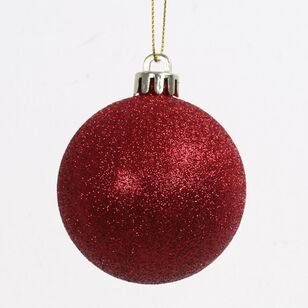 Jolly & Joy Christmas Bauble 24-pack Red