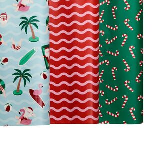 Jolly & Joy Variety Christmas Wrap 3-pack Multicoloured