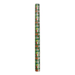 Jolly & Joy Fa La La Christmas Wrap Multicoloured